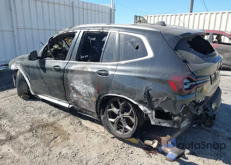 2023 BMW X3 Sdrive30I z USA, uszkodzony, nr VIN 5UX43DP08P9S92006